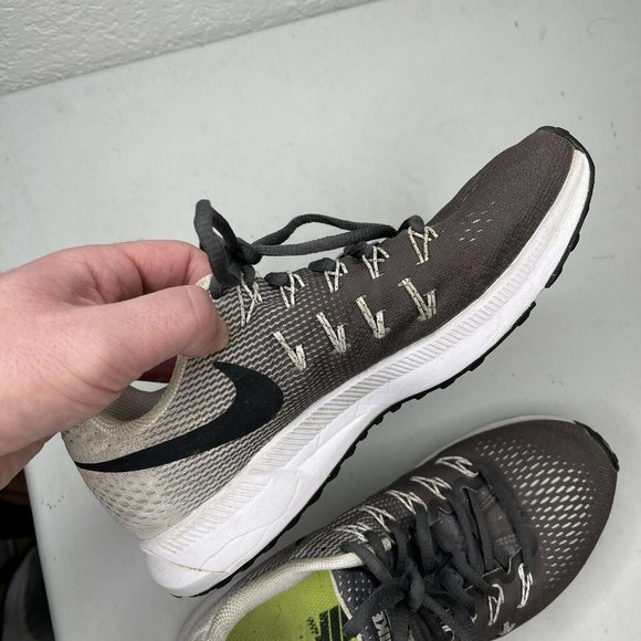 Nike Air Zoom Pegasus 33 Running Shoe Women Size 8 Gray White Sneaker 831356-002 - Picture 11 of 11